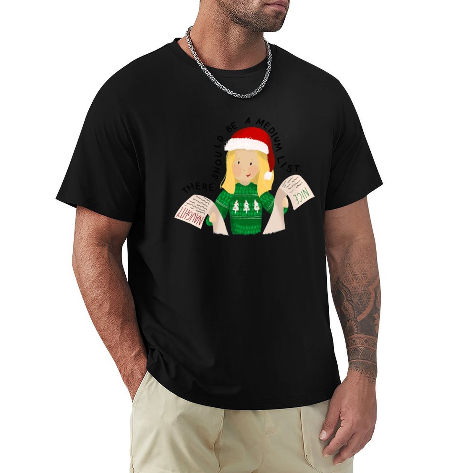 Outdoor Sports List - Eleanor's Medium List - T-shirt Nera