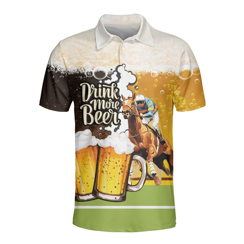Polo da birra hawaiana stampat - Polo Shirt Equestrian recensione e prezzo