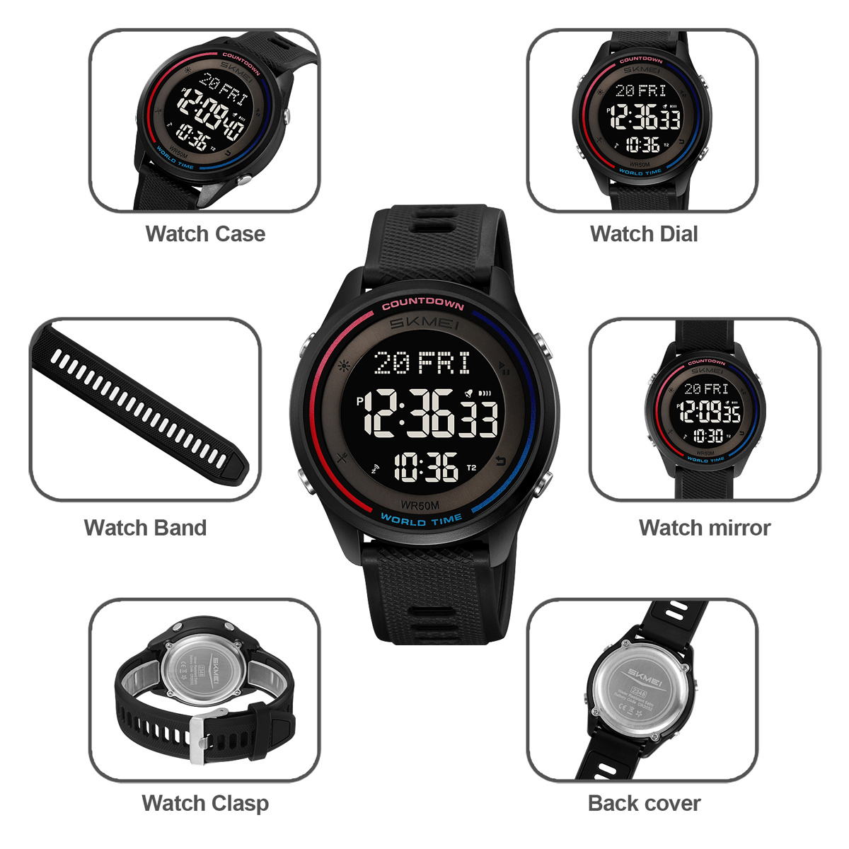 SKMEI moda militare orologi da - Outdoor Sports List recensione e prezzo