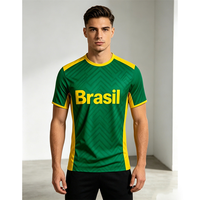 Maglietta da calcio del Brasil - Outdoor Sport Name recensione e prezzo