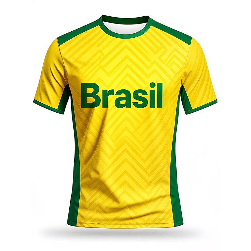Maglietta da calcio del Brasil - Outdoor Sport Name recensione e prezzo