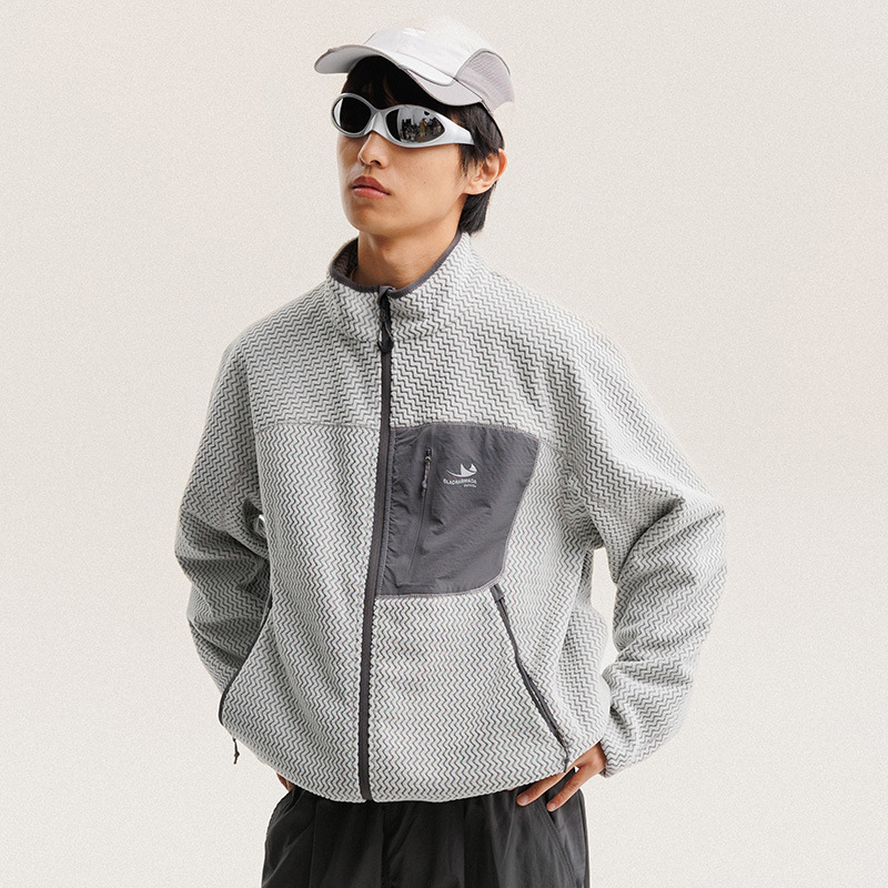 Giacca in Pile Polare con Stri - Outdoor Sport Jacket Men recensione e prezzo